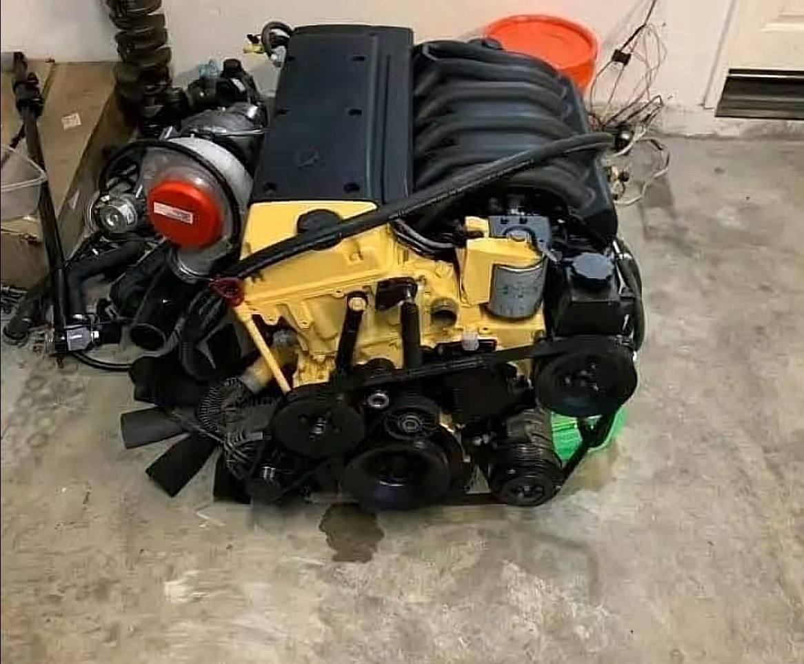 Mercedes OM606 High Performance Turbo Diesel Engine – 3.0L Inline-Six