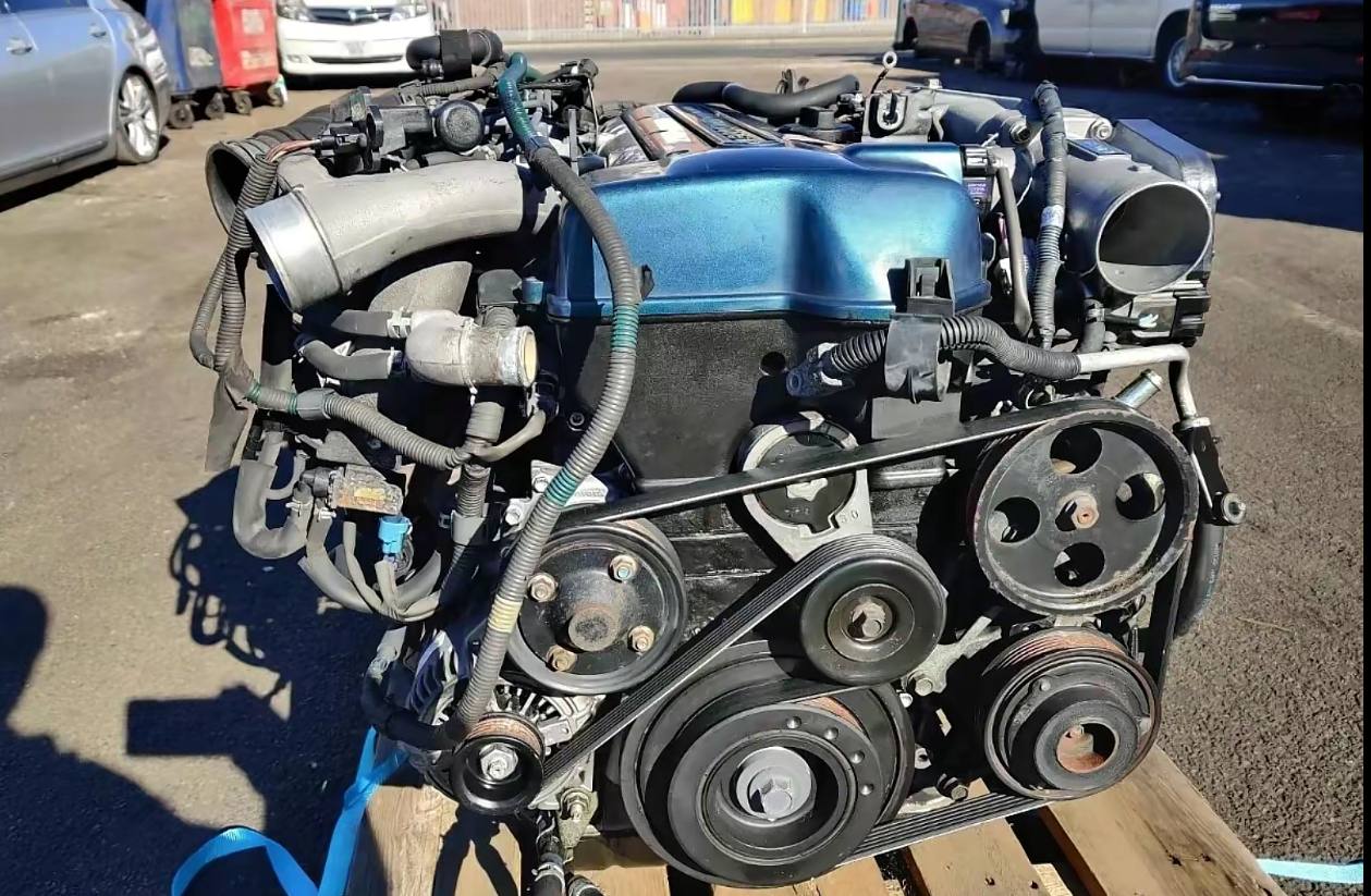 Toyota 2JZ-GTE 3.0L Twin Turbo VVTi Engine with ECU | High-Performance Engine €7,000